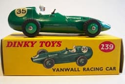 Vanwall Racing Car by Dinky Toys