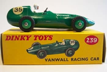 Vanwall Racing Car by Dinky Toys