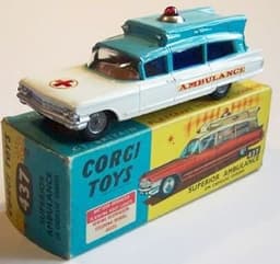 Cadillac Superior Ambulance by Corgi Toys