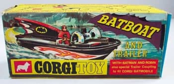 Batmans Bat Boat by Corgi Toys
