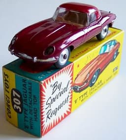 E-Type Jaguar Hard Top by Corgi Toys