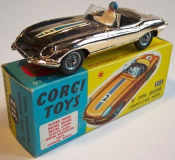 E-Type Jaguar Competition Model by Corgi Toys