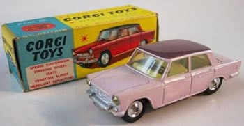 Fiat 2100 Saloon Car by Corgi Toys