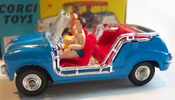 Ghia Fiat 600 Jolly by Corgi Toys