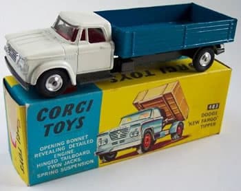 Dodge Kew Fargo Tipper by Corgi Toys