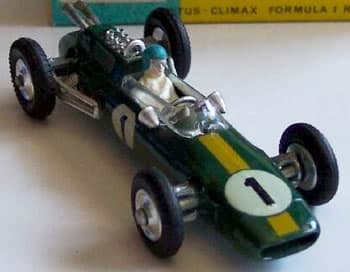 Lotus Climax Formula 1 Grand Prix Racing Car by Corgi Toys