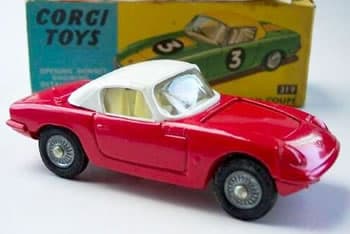Lotus Elan Coupe by Corgi Toys