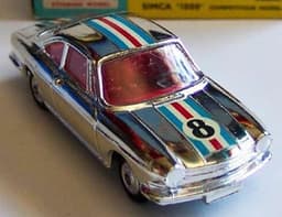 Simca 1000 Sports Car Competition Model by Corgi Toys