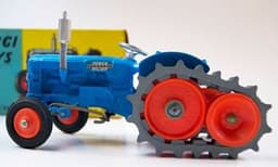 Fordson Power Major Farm Tractor with Roadless Half-Tracks by Corgi Toys