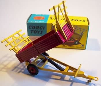 Farm Tipper Trailer by Corgi Toys