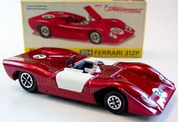 Ferrari 312P Racing Car by Dinky Toys