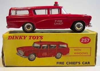 Nash Rambler Canadian Fire Chief’s Car by Dinky Toys