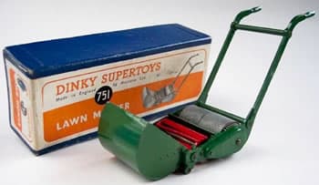 Lawn Mower With Grass Box by Dinky Toys