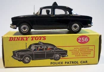 Humber Hawk Police Patrol Car by Dinky Toys