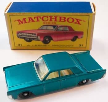 Lincoln Continental by Matchbox Lesney