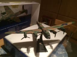 diecast model aircraft.