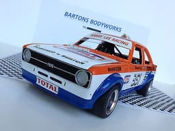 1 18 Sunstar Mk2 Escort Barry Lee 1979 spedeworth hotrod oval Mexico Modified