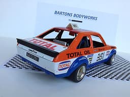1 18 Sunstar Mk2 Escort Barry Lee 1979 spedeworth hotrod oval Mexico Modified
