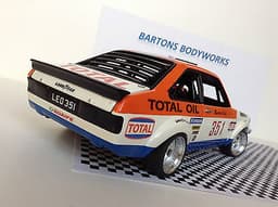 1 18 Sunstar Mk2 Escort Rs 2000 Barry Lee 1980 spedeworth hotrod oval Modified