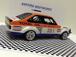 1 18 Sunstar Mk2 Escort Rs 2000 Barry Lee 1980 spedeworth hotrod oval Modified