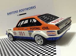 1 18 Sunstar Mk2 Escort Rs 2000 Barry Lee 1980 spedeworth hotrod oval Modified