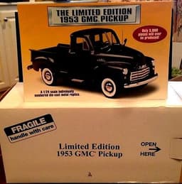 1953 GMC Limited Edition Pickup by the Danbury Mint 1:24 MINT IN BOX w/ Papers