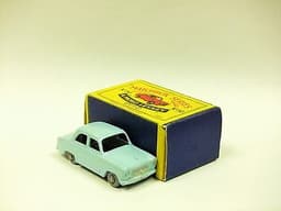 1956 MOKO Lesney Matchbox No.30 \'FORD PREFECT\'--light blue--see photos & more...