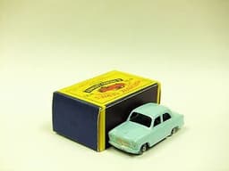 1956 MOKO Lesney Matchbox No.30 \'FORD PREFECT\'--light blue--see photos & more...