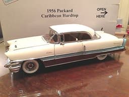 1956 PACKARD Caribbean Hardtop by Danbury Mint 1:24 MINT IN BOX