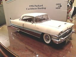 1956 PACKARD Caribbean Hardtop by Danbury Mint 1:24 MINT IN BOX