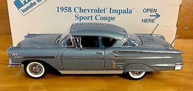 1958 Chevrolet IMPALA Sport Coupe NEW in BOX w/Paperwork by Danbury Mint