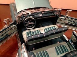 1959 Chevrolet Impala Convertible Danbury Mint Mint in BOX Batwing Machine 348