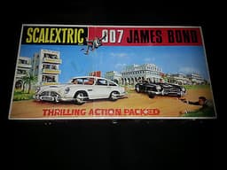 1960\'s Scalextric-JAMES BOND 007 SCALEXTRIC RACE SET ORIGINAL BOX-Ship Worldwide