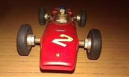 1960s FERRARI Prova Mod Rare Vintage Slot Car Tri-ang Scalextric Racing Metal