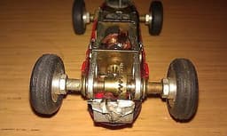 1960s FERRARI Prova Mod Rare Vintage Slot Car Tri-ang Scalextric Racing Metal