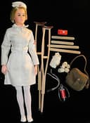 1967 Hasbro GI JOE NURSE 8066 Complete & Exc Cond ~ Old Vintage Toy Action Girl