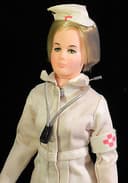 1967 Hasbro GI JOE NURSE 8066 Complete & Exc Cond ~ Old Vintage Toy Action Girl