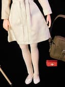 1967 Hasbro GI JOE NURSE 8066 Complete & Exc Cond ~ Old Vintage Toy Action Girl