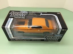 1970 MERCURY COUGAR ELIMINATOR 1:18 ELITE EDITION AMERICAN MUSCLE BY ERTL RARE!