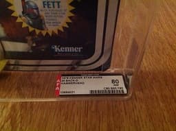 AFA 80 NM 1978 vintage Star Wars kenner action figure Hammerhead 20 back D