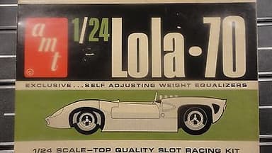 AMT NOS Lola T70 Slot Car Kit MIB