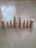 Antique Chess Set Anglo Indian C1870