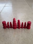 Antique Chess Set Anglo Indian C1870