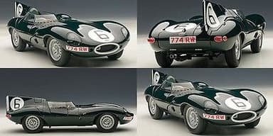 AUTOart 1:18 JAGUAR D-TYPE LE MANS 24hrs 1955 WINNER HAWTHORN/BUEB 85586