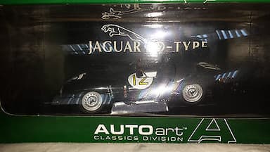 AUTOart Jaguar D-Type diecast race 1:18th