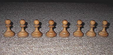 c1860\'s VERY UNUSUAL FINE QUALITY WEIGHTED MAHOGANY BOXED CHESS SET