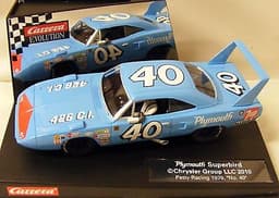 CARRERA PLYMOUTH SUPERBIRD ?.40 SLOT CAR