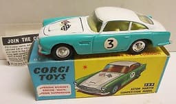 Corgi Toys, 309 Aston Martin Competition rare