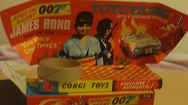 Corgi Toys 336 Diecast James Bond Toyota 2000GT