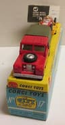 Corgi Toys, Gift Set 17 Land-Rover & Ferrari Racing Car, (2) rare